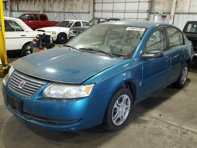 1G8AJ52F55Z124309 - 2005 SATURN ION LEVEL TEAL photo 2