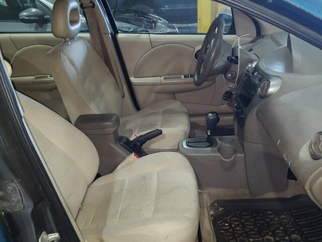 1G8AJ52F55Z124309 - 2005 SATURN ION LEVEL TEAL photo 5