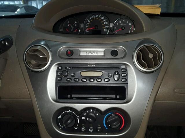 1G8AJ52F55Z124309 - 2005 SATURN ION LEVEL TEAL photo 9