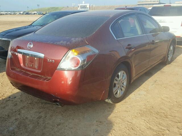 1N4AL2AP7AN553743 - 2010 NISSAN ALTIMA BURGUNDY photo 4