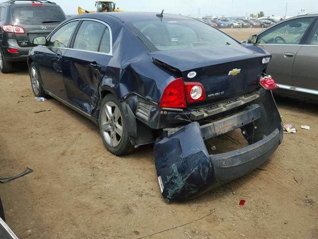 1G1ZC5EB9AF149259 - 2010 CHEVROLET MALIBU 1LT 蓝色 照片 3