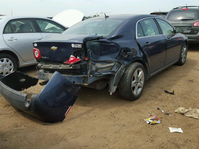 1G1ZC5EB9AF149259 - 2010 CHEVROLET MALIBU 1LT 蓝色 照片 4