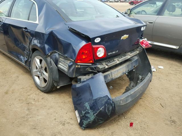 1G1ZC5EB9AF149259 - 2010 CHEVROLET MALIBU 1LT 蓝色 照片 9