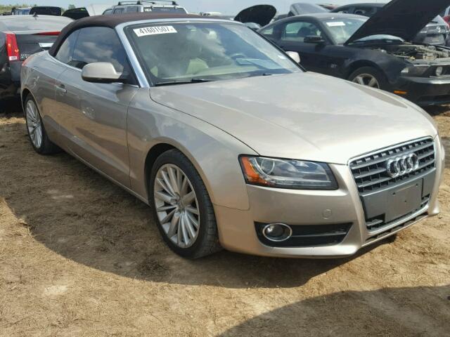 WAUTFAFH3AN018038 - 2010 AUDI A5 GOLD photo 1