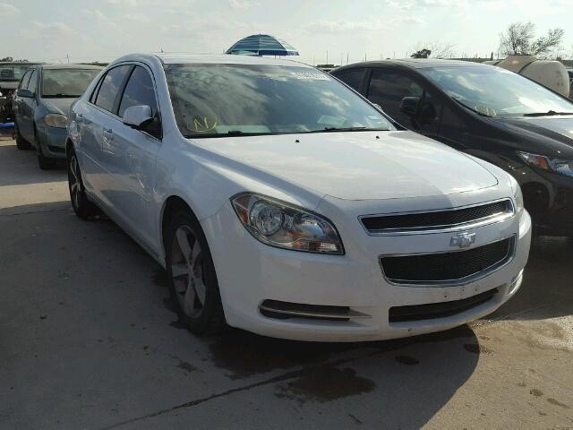 1G1ZC5EU3BF338802 - 2011 CHEVROLET MALIBU WHITE photo 1