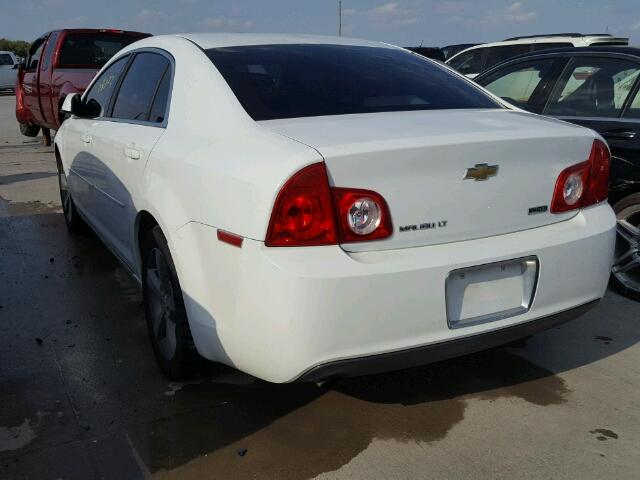 1G1ZC5EU3BF338802 - 2011 CHEVROLET MALIBU WHITE photo 3