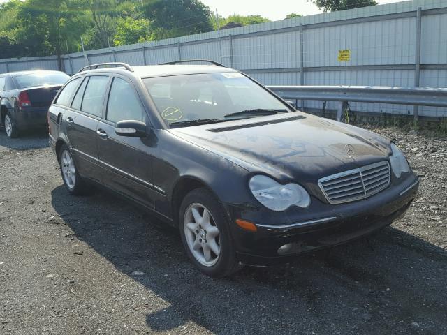 WDBRH61J53F309408 - 2003 MERCEDES-BENZ C 240 SPOR BLACK photo 1