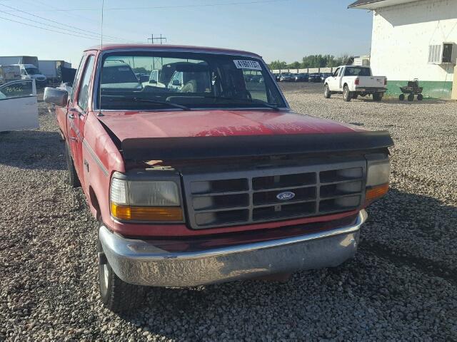 1FTEX14Y6PKA55140 - 1993 FORD F150 RED photo 1