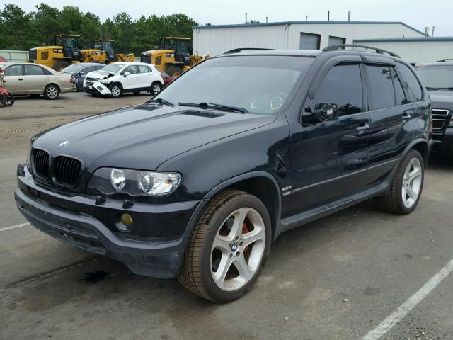 5UXFB93553LN79696 - 2003 BMW X5 4.6IS BLACK photo 2