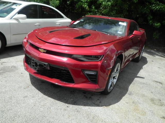 1G1FF1R76G0140751 - 2016 CHEVROLET CAMARO SS RED photo 1