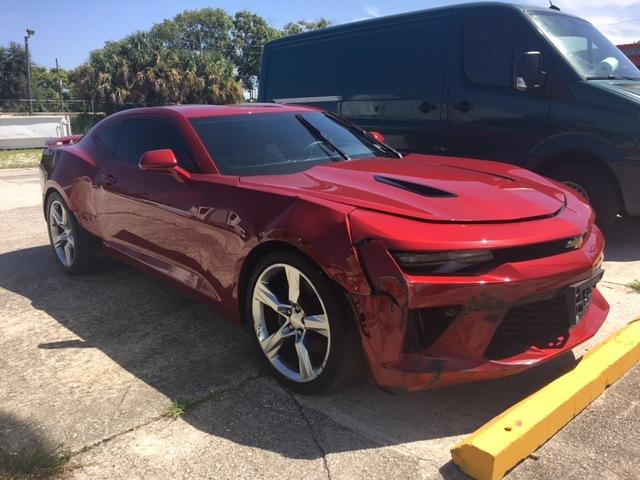 1G1FF1R76G0140751 - 2016 CHEVROLET CAMARO SS RED photo 2