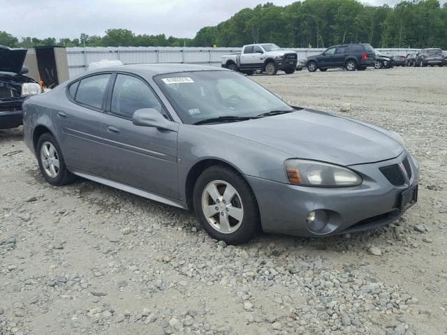 2G2WP552681127756 - 2008 PONTIAC GRAND PRIX GRAY photo 1