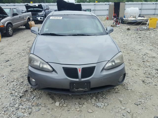 2G2WP552681127756 - 2008 PONTIAC GRAND PRIX GRAY photo 9