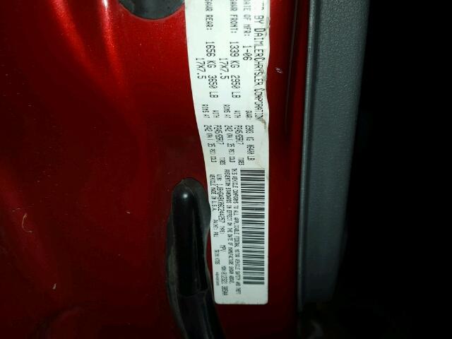 1J8HG48K06C244257 - 2006 JEEP COMMANDER 栗色 照片 10