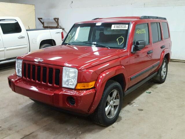 1J8HG48K06C244257 - 2006 JEEP COMMANDER 栗色 照片 2
