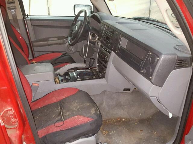 1J8HG48K06C244257 - 2006 JEEP COMMANDER 栗色 照片 5