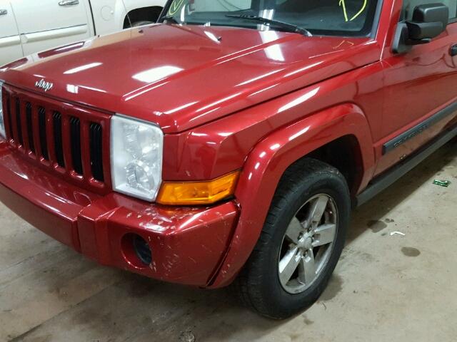 1J8HG48K06C244257 - 2006 JEEP COMMANDER 栗色 照片 9