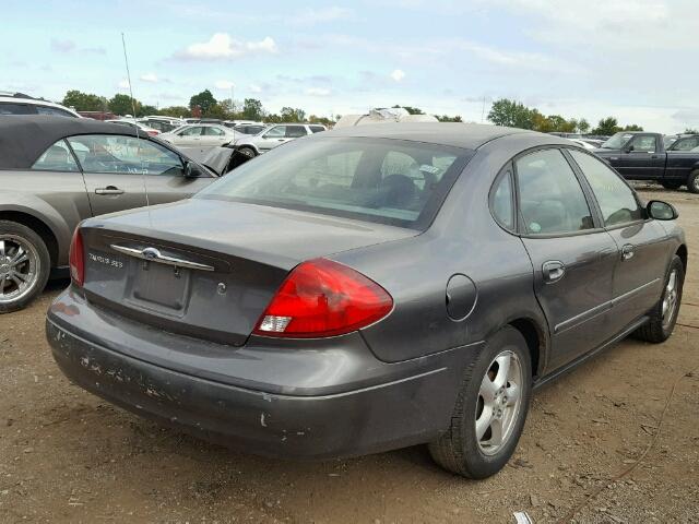 1FAFP55263A193756 - 2003 FORD TAURUS SES GRAY photo 4
