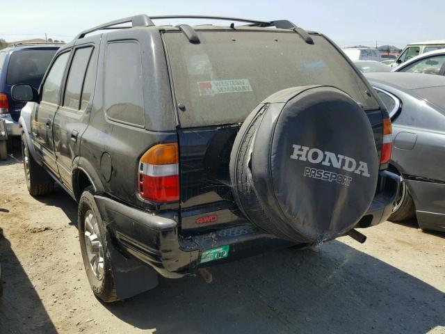 4S6CM58W1W4420572 - 1998 HONDA PASSPORT E 黑色 照片 3