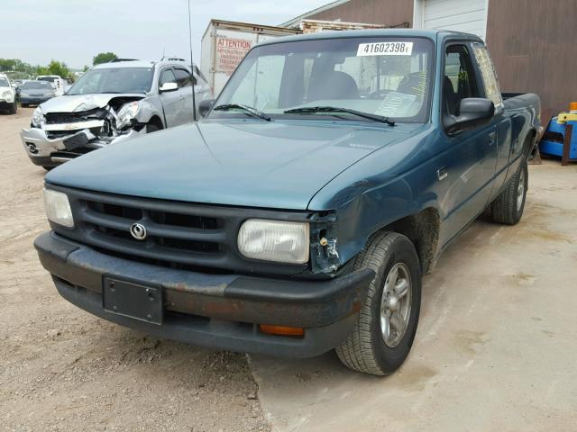 4F4CR16U9RTM51613 - 1994 MAZDA B3000 CAB GREEN photo 2