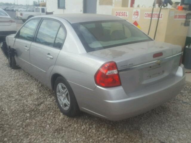 1G1ZS58F98F119688 - 2008 CHEVROLET MALIBU LS 银色 照片 3