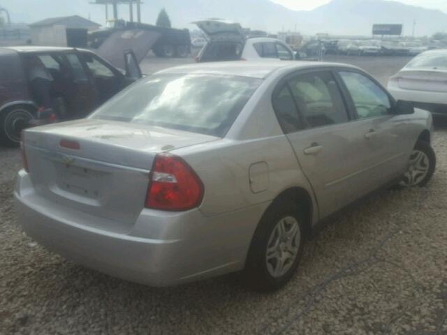 1G1ZS58F98F119688 - 2008 CHEVROLET MALIBU LS 银色 照片 4