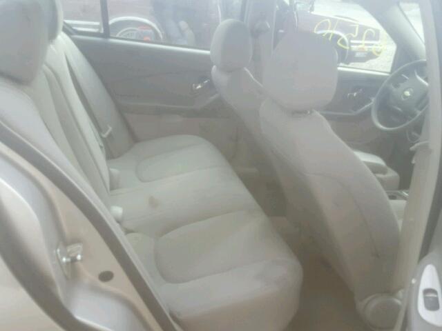 1G1ZS58F98F119688 - 2008 CHEVROLET MALIBU LS 银色 照片 6