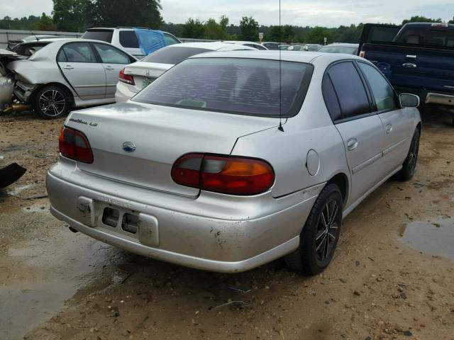 1G1NE52J53M713492 - 2003 CHEVROLET MALIBU LS SILVER photo 4