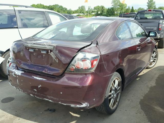 JTKDE177370204046 - 2007 TOYOTA SCION TC 紫色 照片 4