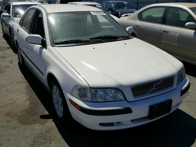 YV1VS29501F697611 - 2001 VOLVO S40 1.9T WHITE photo 1