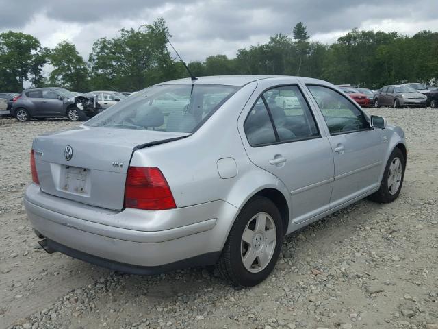 3VWSE69M62M117419 - 2002 VOLKSWAGEN JETTA GLS SILVER photo 4