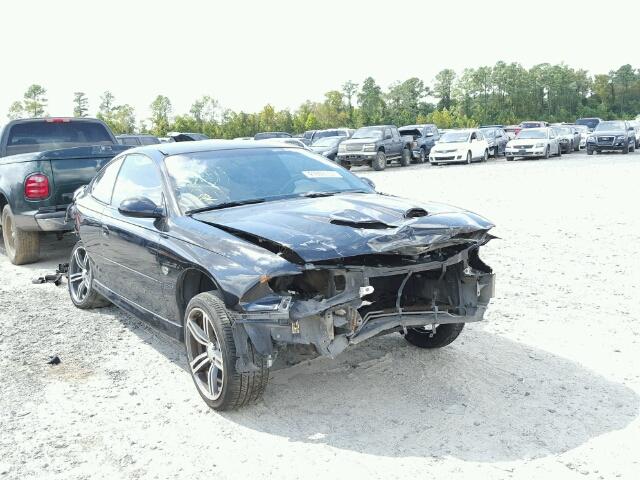 6G2VX12U26L514471 - 2006 PONTIAC GTO BLACK photo 1