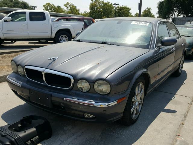 SAJWA79C75SG39926 - 2005 JAGUAR XJ8 L GRAY photo 2