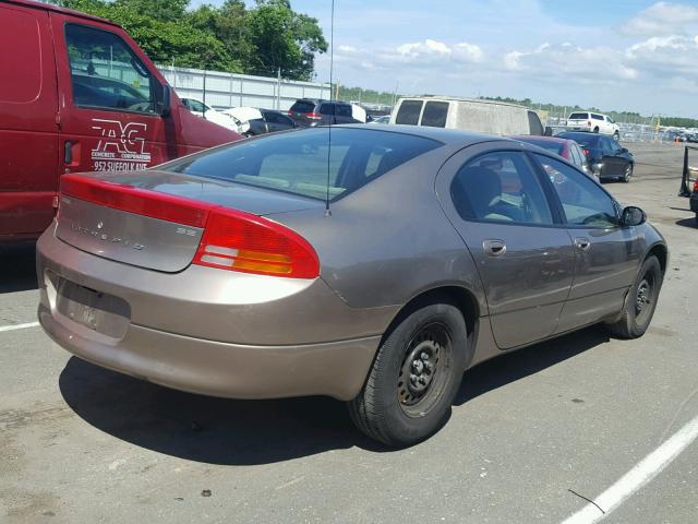 2B3HD46R72H140941 - 2002 DODGE INTREPID S TAN photo 4