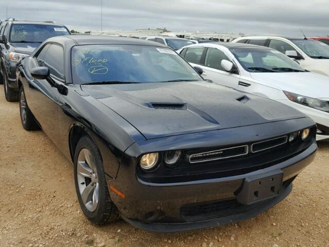 2C3CDZAG1FH884895 - 2015 DODGE CHALLENGER BLACK photo 1