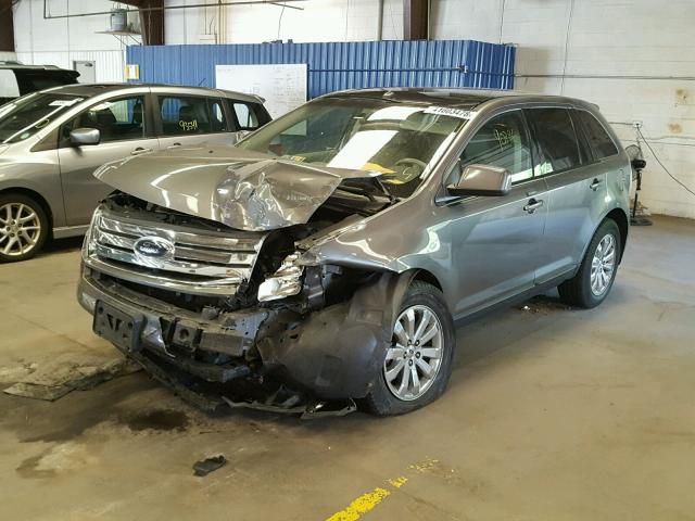 2FMDK38C79BA30390 - 2009 FORD EDGE SEL GRAY photo 2