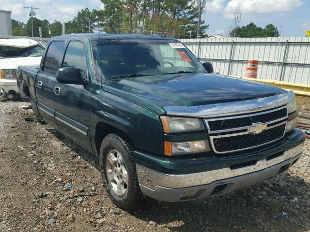 2GCEC13TX61154575 - 2006 CHEVROLET SILVERADO GREEN photo 1