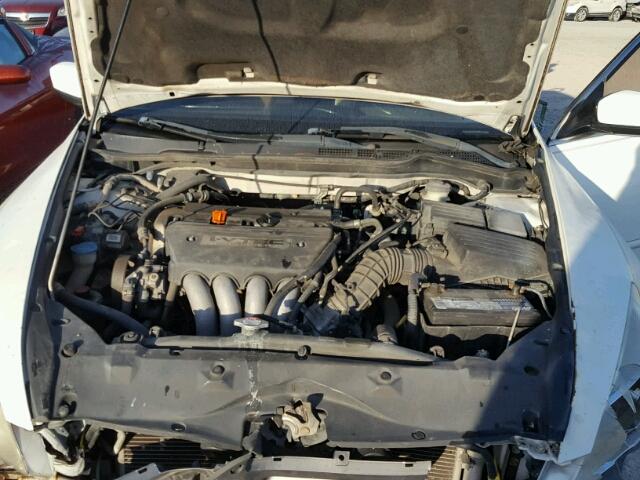 1HGCM56785A017621 - 2005 HONDA ACCORD EX WHITE photo 7