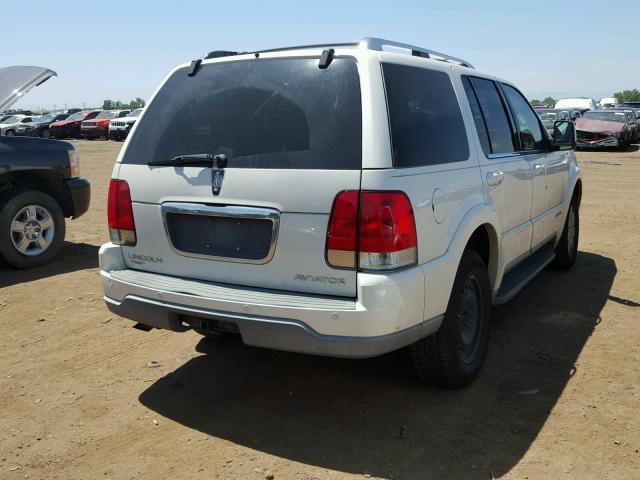 5LMEU88H04ZJ38537 - 2004 LINCOLN AVIATOR 白色 照片 4