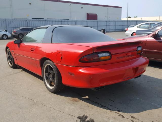 2G1FP22G1W2153479 - 1998 CHEVROLET CAMARO Z28 RED photo 3