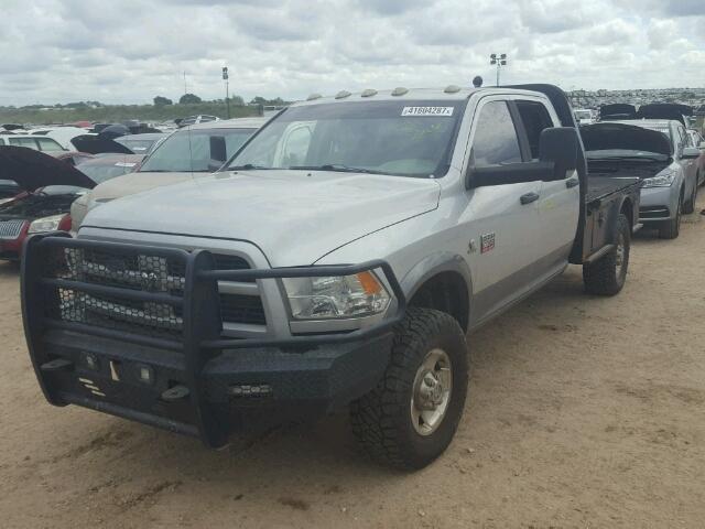 3C63D3HL2CG322518 - 2012 DODGE RAM 3500 S GRAY photo 2