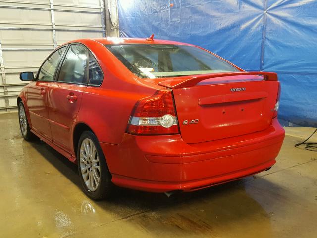 YV1MS682642008578 - 2004 VOLVO S40 T5 RED photo 3