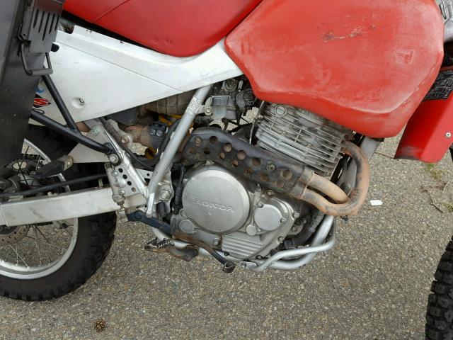 JH2RD06081K901648 - 2001 HONDA XR650 L RED photo 7