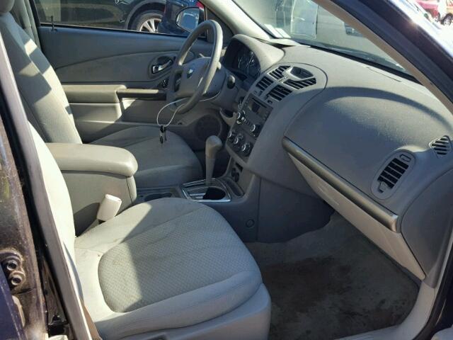 1G1ZS58FX7F301091 - 2007 CHEVROLET MALIBU LS BLUE photo 5