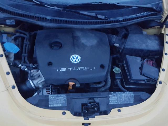 3VWCD21CXYM478616 - 2000 VOLKSWAGEN NEW BEETLE ყვითელი ფოტო 7