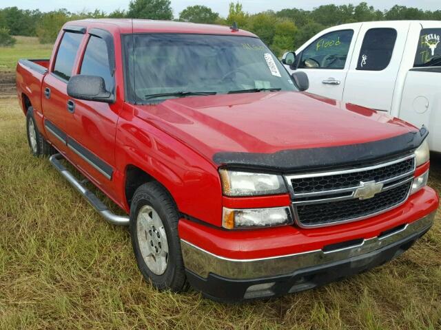 2GCEC13Z961275201 - 2006 CHEVROLET SILVERADO RED photo 1