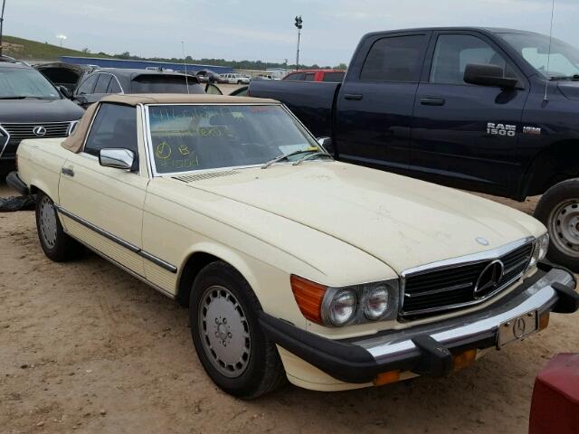 WDBBA48D3KA098165 - 1989 MERCEDES-BENZ 560 CREAM photo 1