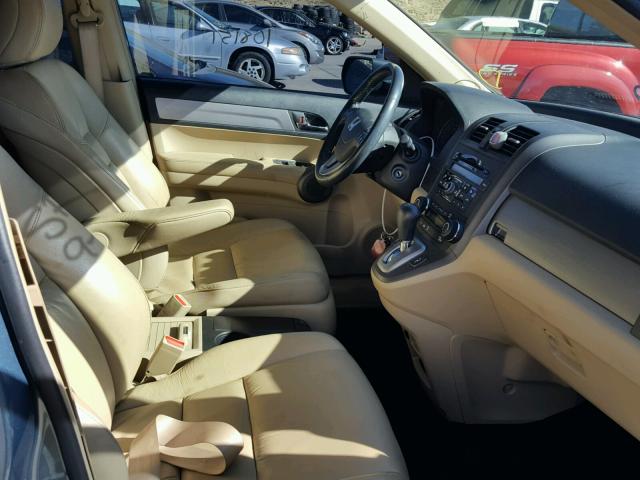 5J6RE4H72AL028944 - 2010 HONDA CR-V EXL 绿色 照片 5