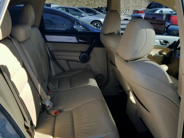 5J6RE4H72AL028944 - 2010 HONDA CR-V EXL 绿色 照片 6