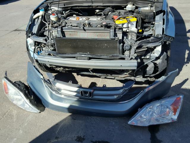 5J6RE4H72AL028944 - 2010 HONDA CR-V EXL 绿色 照片 7